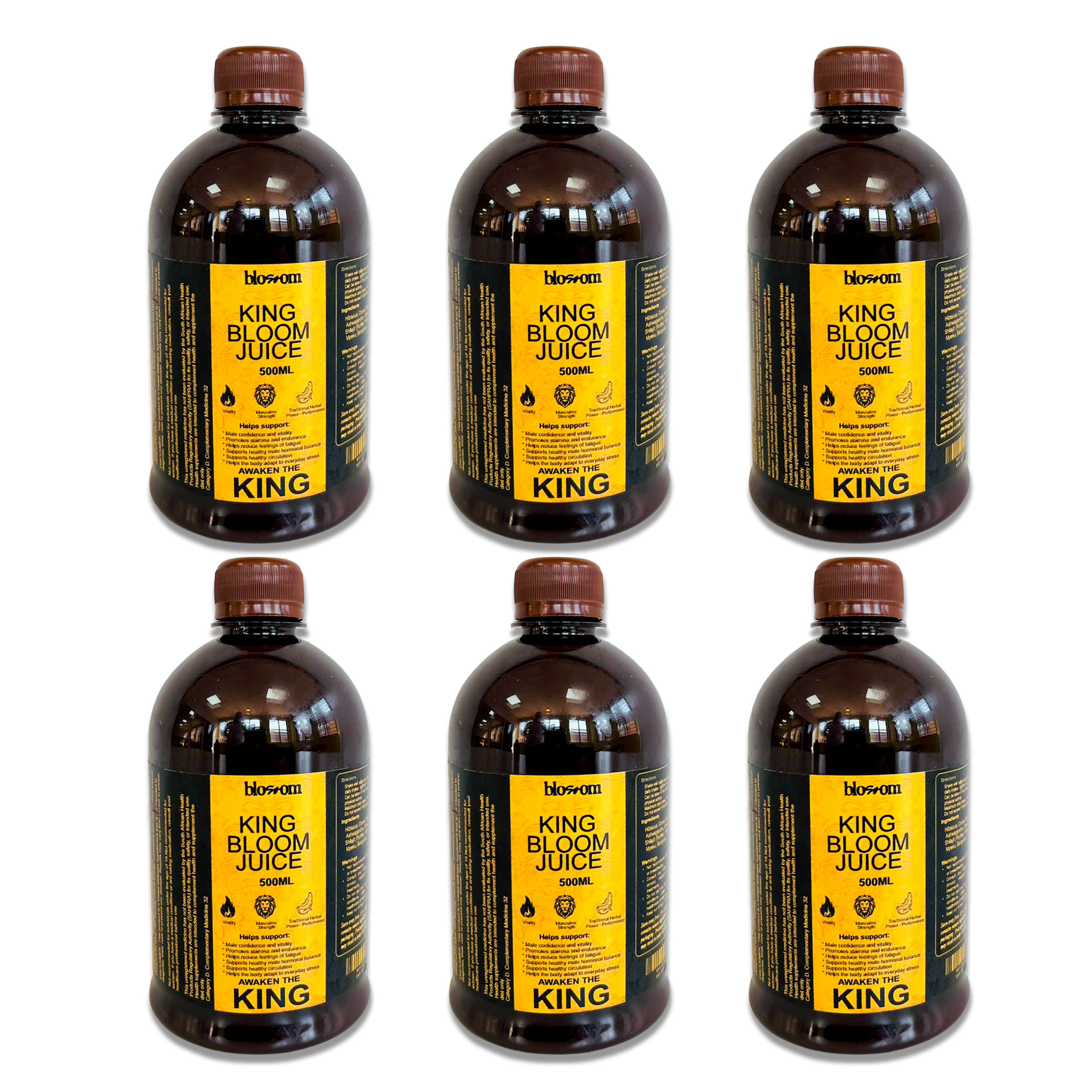 Blossom King Bloom Juice - Libido & Desire Enhancer (6 Pack)